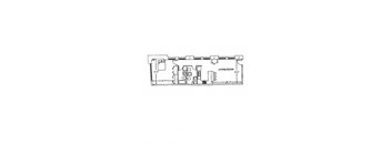 a floor plan of a house on a white