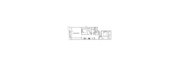 a floor plan of a house with a swimming pool