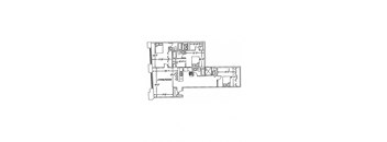 a drawing of a floor plan of a house
