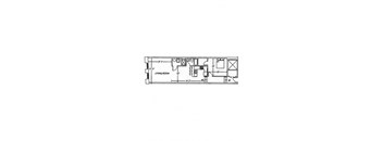 a floor plan of a house on a white