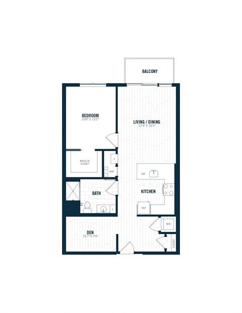 loft floor plan of an apartment with floor plans