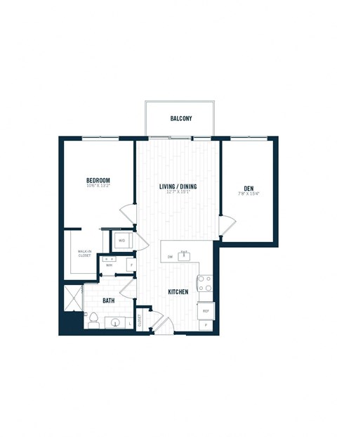 attic floor plan of a house with