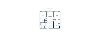 the illustration of the 2500 sq ft floor plan of a house