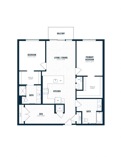 the illustration of the 2500 sq ft floor plan of a house