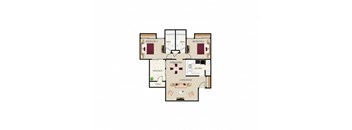 two bedroom floor plan apartments for rent  the artic apartments
