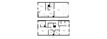 the floor plan of the apartments