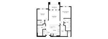 the floor plan of the residence