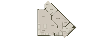 the floor plan 225 sq ft