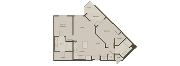 the primo floor plan  455 square feet