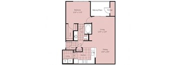 two bedroom floor plan  the residences at sawmill estates apartments in