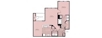 the blueprint of a floor plan of a house
