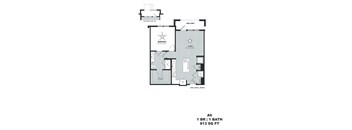 the floor plan