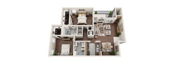 a 2400 sq ft floor plan  1 bedroom  1190 square feet