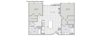 the floor plan of the 2nd and 3rd floor