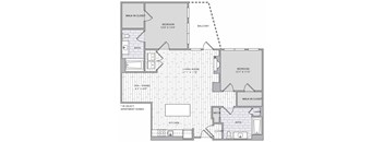 a floor plan of an apartment building with floor plans of different floors
