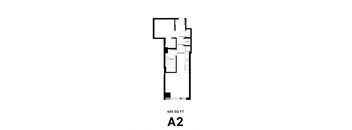 a2 floor plan of a house with roommates