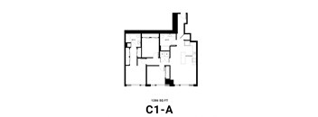 a floor plan of a home with an open floor plan