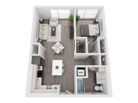 a1 floor plan  the residences at
