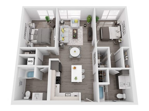a 2 bedroom192 sq ft floor plan  1190 square feet