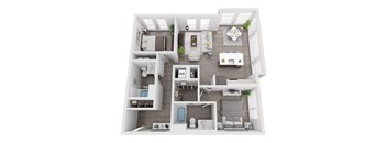 a 2 bedroom192 sqft floor plan  1128