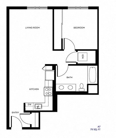 625 16th Street Studio-2 Beds Apartment for Rent - Photo Gallery 22