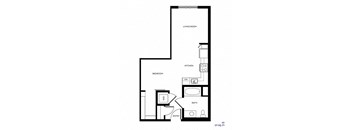 a blueprint of a floor plan of a house