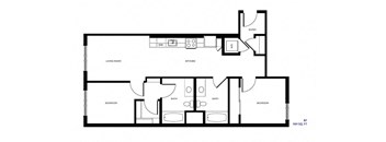 the black and white floor plan of a house royalty free stock illustrations