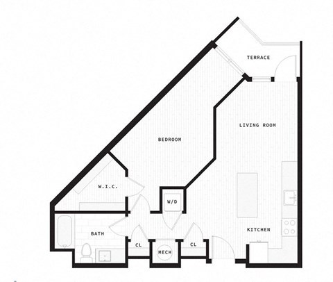 a floor plan of a house with a big