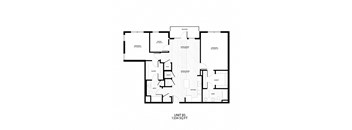 typical floor plan of the residence