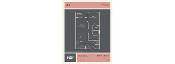 a2 floor plan  studio apt  the residences at sawmill estates