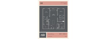 a floor plan for a 2100 sq ft apartment