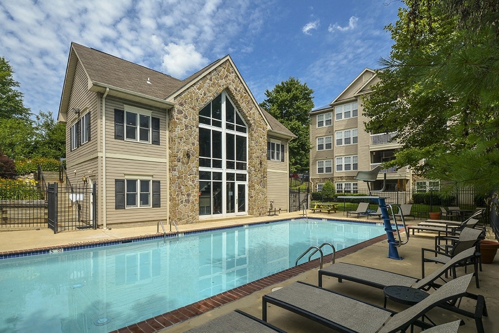 our apartments have a large pool for residents to enjoy