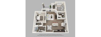 a 1 bedroom floor plan is shown in this image