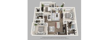 a 3 bedroom floor plan of a house