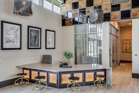 Reception Area at Trailhead, Austin