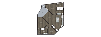 a   floor plan of a 2100 sq ft roommates