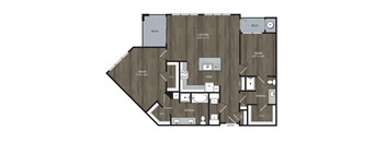 arylaryl plan of 1234 sq ftmask floor plan