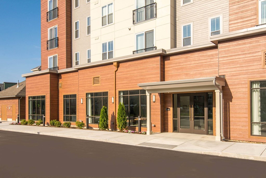 the building where the hotel is located