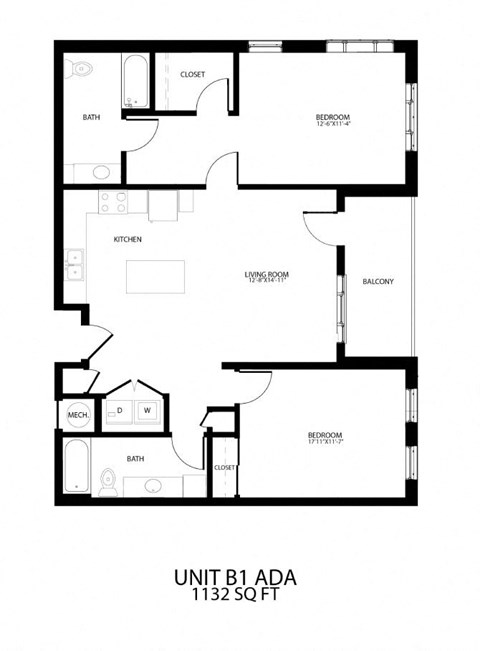 a floor plan of a home with a split level floor plan