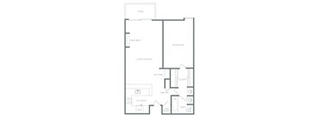 an illustration of a floor plan of a house
