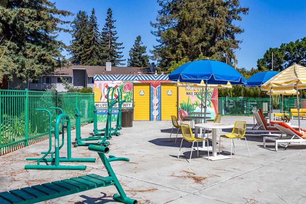 the playground at the flats at big tex apartments