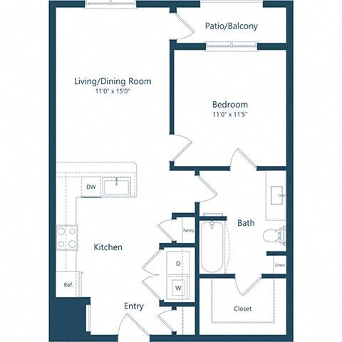 a blueprint of a floor plan of a house