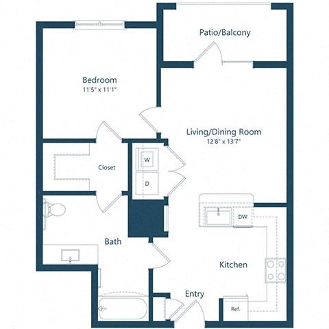 a blueprint of a floor plan of a house