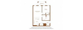 this is the floor plan for a bedroom apartment