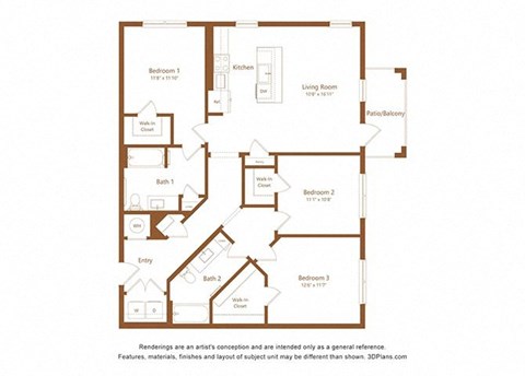 a floor plan of a home with a bedroom and a living room