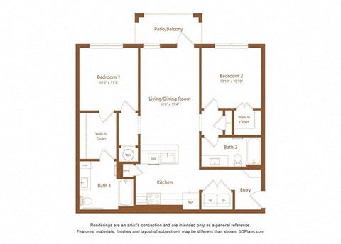 a floor plan of a living room with a bedroom and a dining room