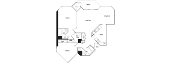 this floor plan is an illustration of our floor plan with bedrooms and baths