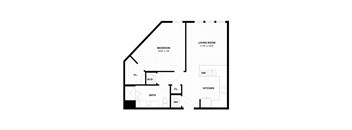 a floor plan of a house with different floors