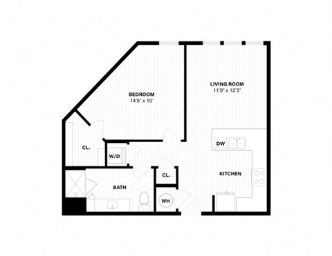 a floor plan of a house with different floors