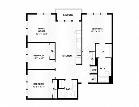 1900 S Hanover Street Studio-3 Beds Apartment for Rent - Photo Gallery 45